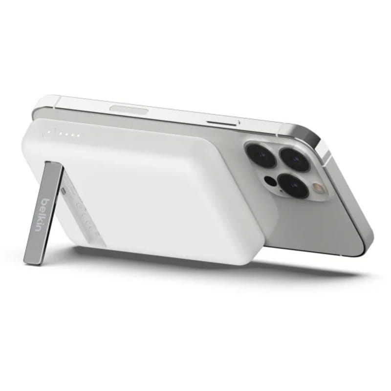 Универсальная мобильная батарея Belkin Power Bank 5000mAh MagSafe White (BPD004BTWT)