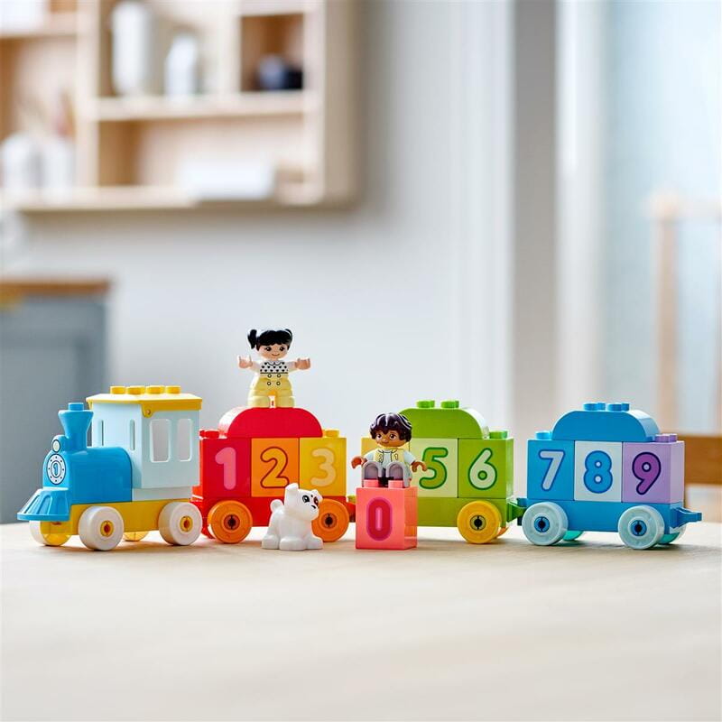 Конструктор LEGO Duplo Потяг із цифрами – вчимося рахувати (10954)