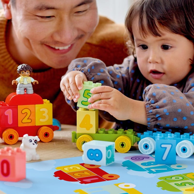 Конструктор LEGO Duplo Потяг із цифрами – вчимося рахувати (10954)