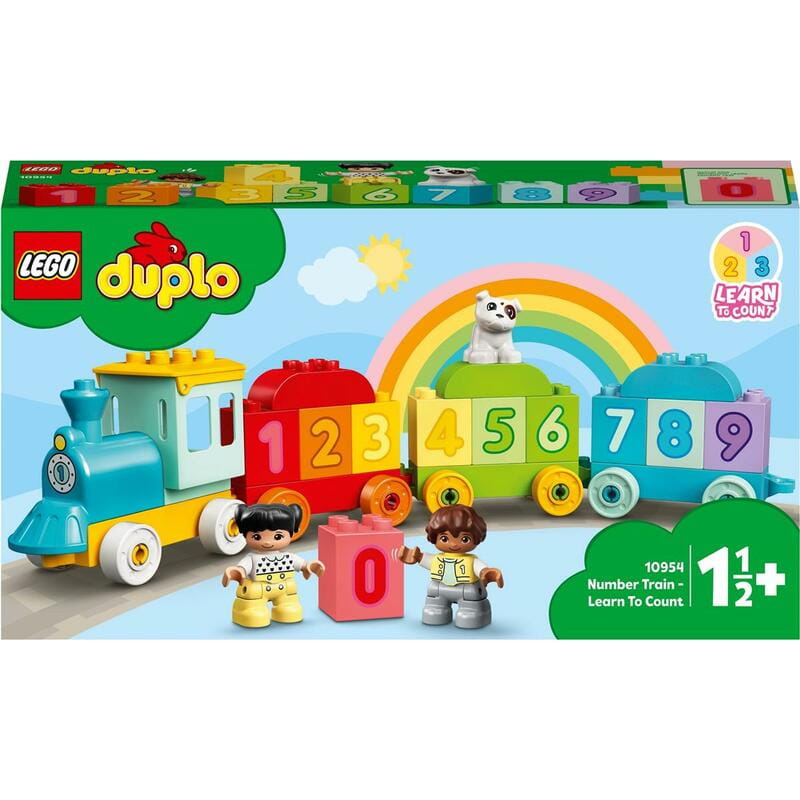 Конструктор LEGO Duplo Потяг із цифрами – вчимося рахувати (10954)