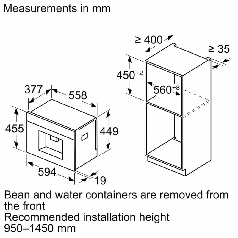 Вбудована кавомашина Bosch CTL7181B0