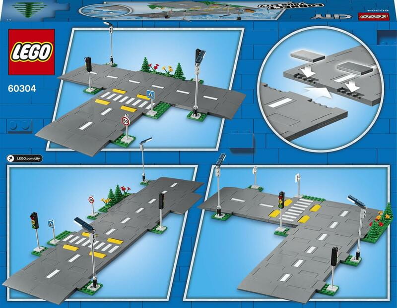 Конструктор LEGO City Town Дорожні плити (60304)