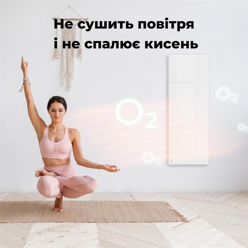 Инфракрасный обогреватель AENO Premium Eco Smart Heater LED White (AGH0003S)