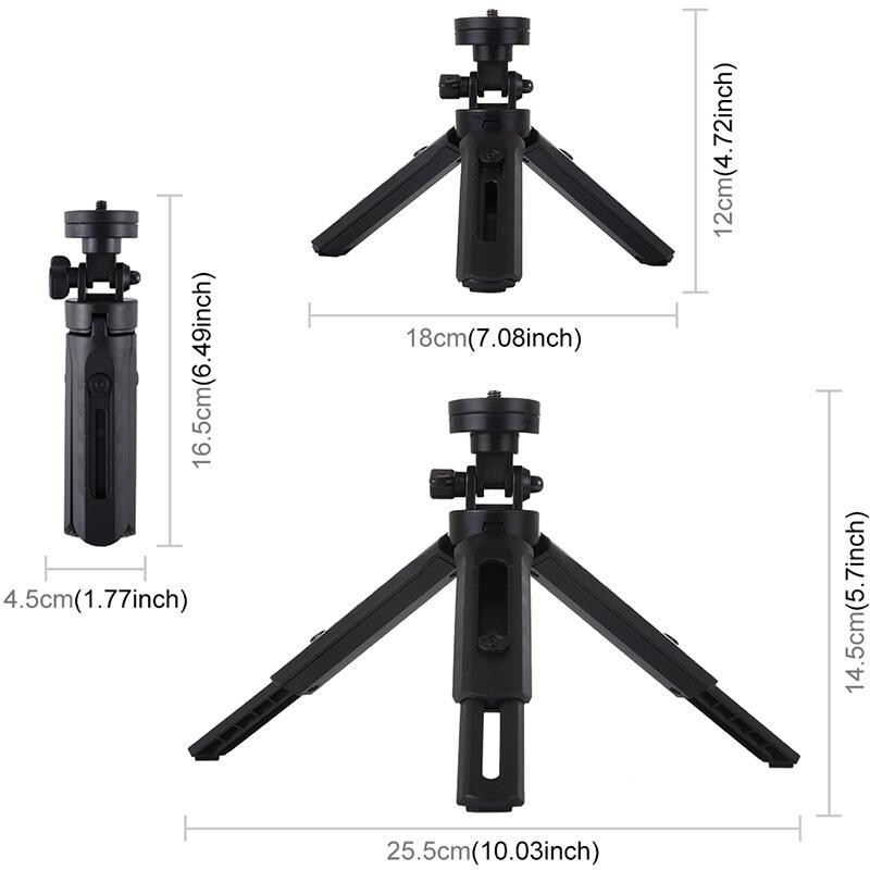 Кольцевая USB LED-лампа Puluz PKT3059B 6.2" + настольный штатив (PKT3059B)
