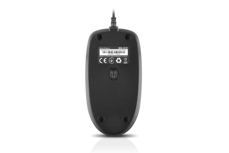 Мышь REAL-EL RM-217 Black (EL123200038)