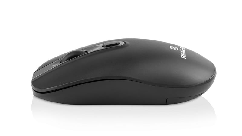 Мышь беспроводная REAL-EL RM-350W Black
