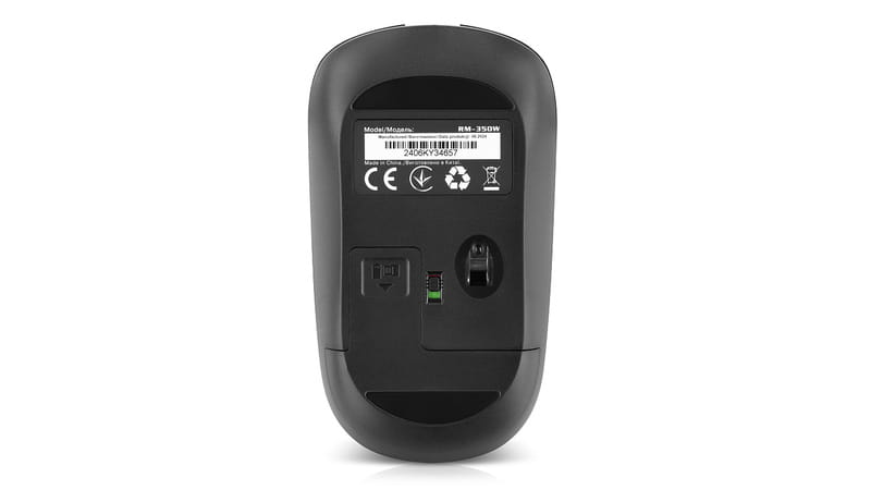 Мышь беспроводная REAL-EL RM-350W Black