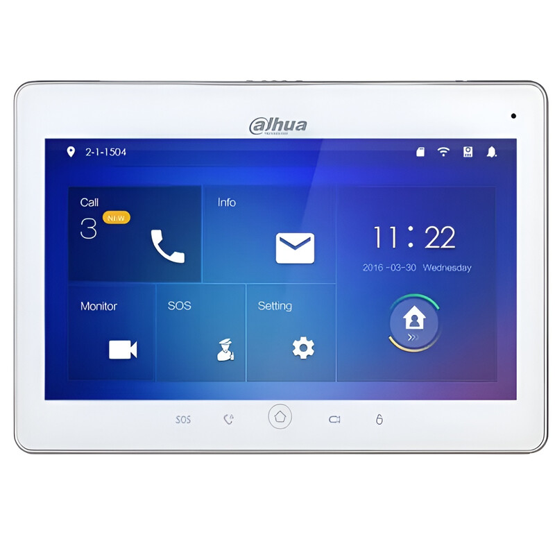 IP-відеодомофон Dahua DHI-VTH5241DW-S2 White