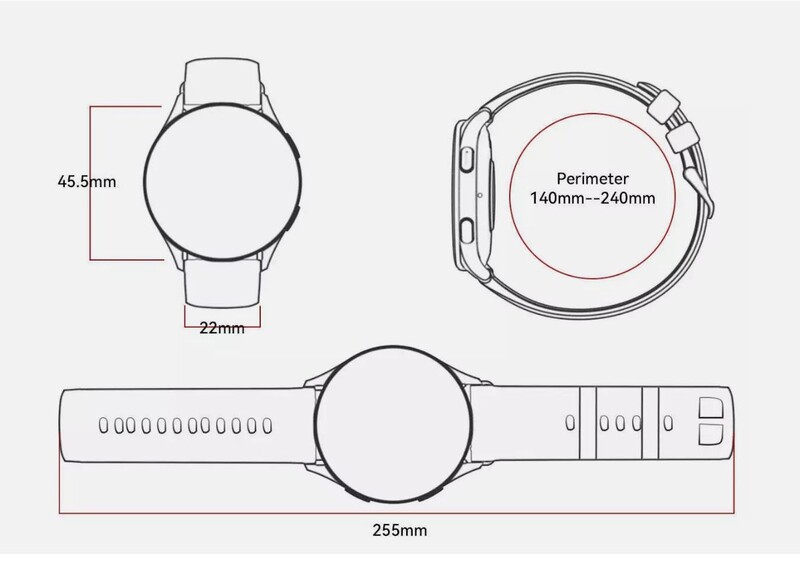 Cмарт-годинник Blackview X20 Obsidian Silver (6931548318071)