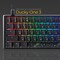 Фото - Клавіатура Ducky One 3 Mini Cherry MX Red RGB UA USB Black (DKON2161ST-RUAPXCLAWSC1) | click.ua