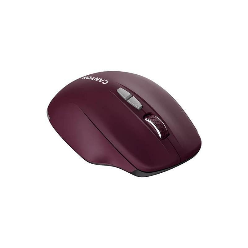 Миша бездротова Canyon MW-21 Burgundy Red (CNS-CMSW21BR)