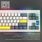 Фото - Клавіатура бездротова Epomaker Shadow-X 70% Wisteria Linear Switch Hot-Swap (2.4G/BT/USB) LCD Screen RGB UA White (SHX-W-WL) | click.ua