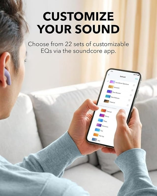 Bluetooth-гарнітура Anker SoundCore K20i Purple (A3994GQ1)