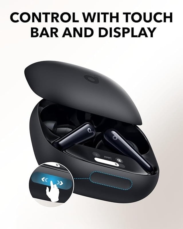 Bluetooth-гарнітура Anker SoundCore Liberty 4 Pro Black Matte (A3954G11)