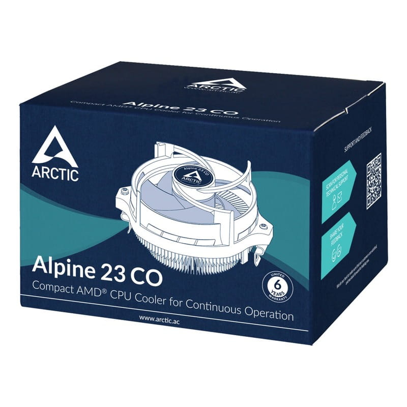 Кулер процесорний Arctic Alpine 23 CO (ACALP00036A)