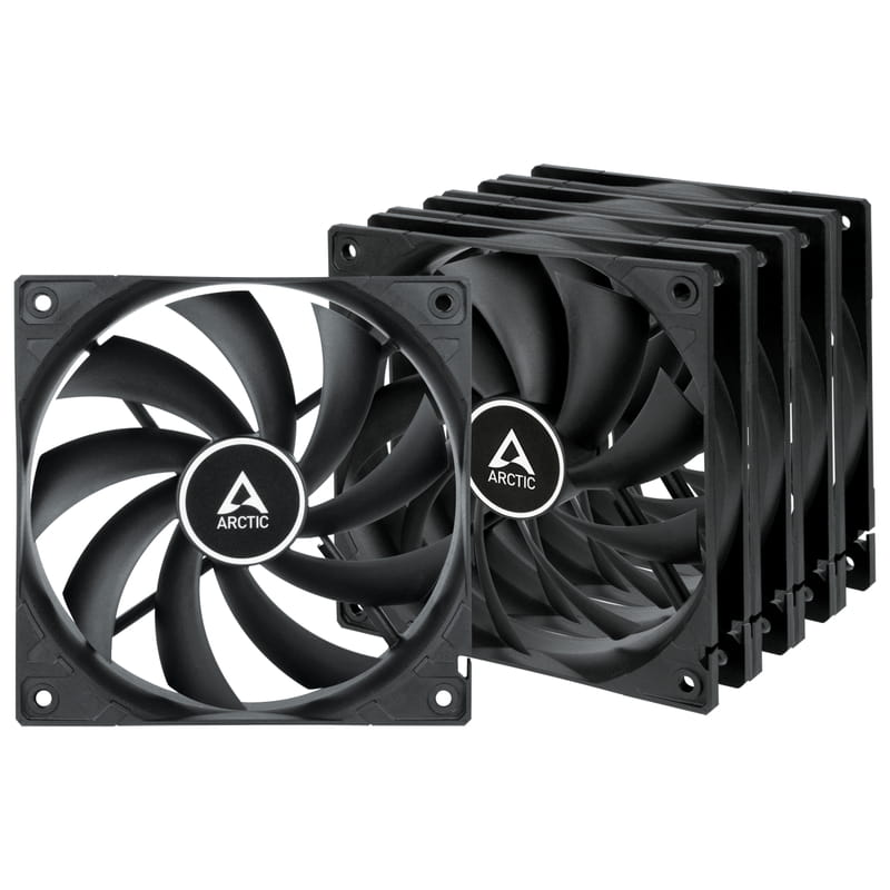 Вентилятор Arctic F12 Black - 5 Pack (ACFAN00248A)