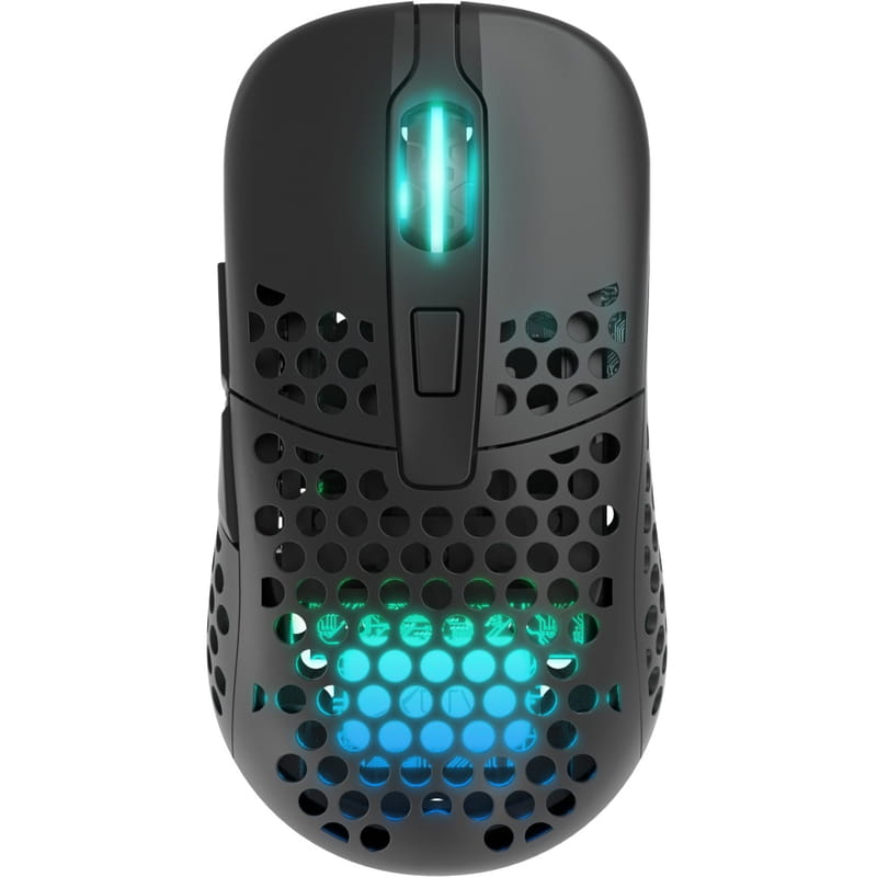 Миша бездротова Xtrfy M42 Wireless RGB Black (M42W-RGB-BLACK)