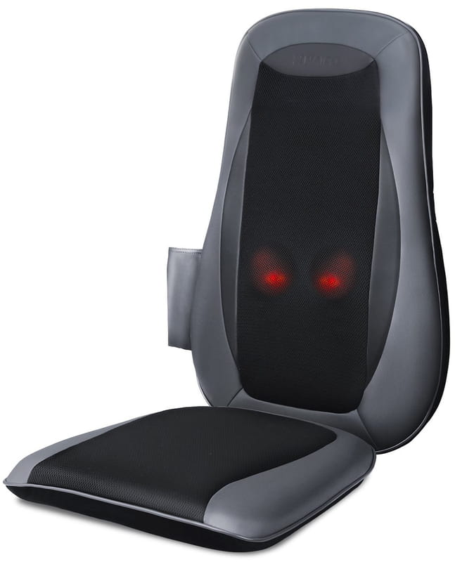 Массажная накидка на кресло Naipo Neck & Back Massager с подогревом, вибрацией и функцией массажа Шиацу (MGBK-2606H)
