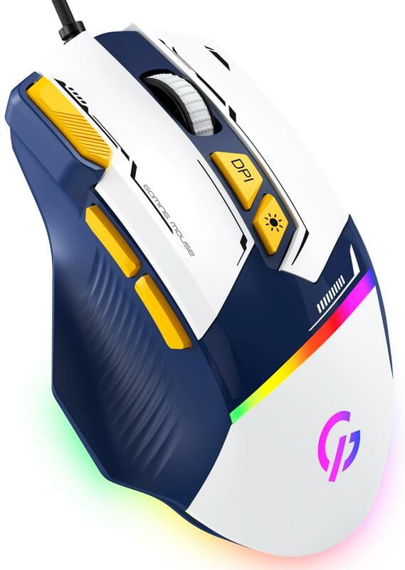 Мышь GamePro GM300BL Blue-White