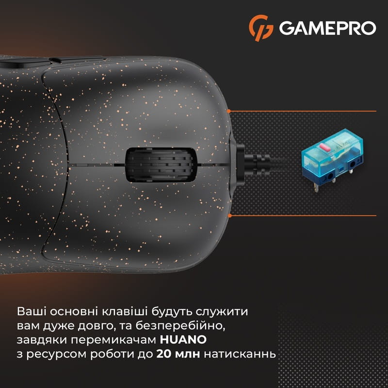 Мышь GamePro GM690D Black/Orange