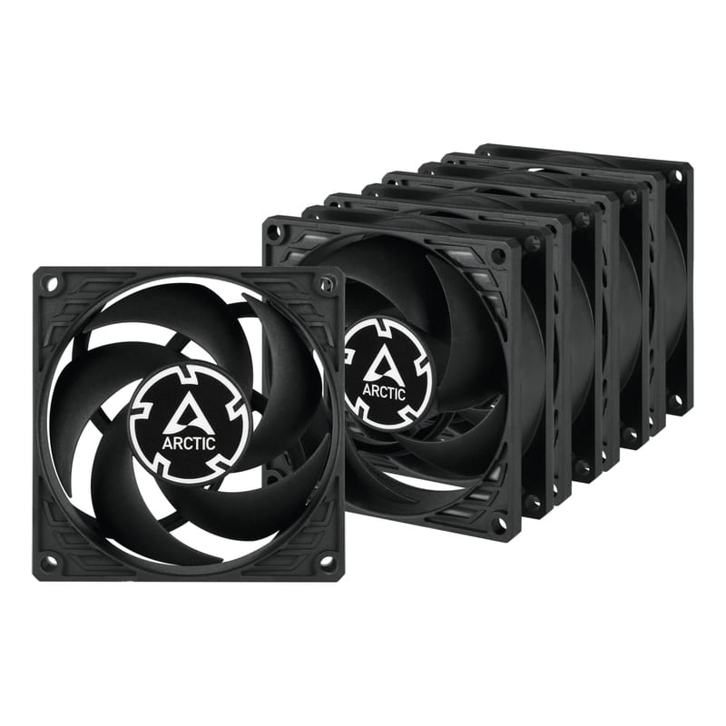 Вентилятор Arctic P8 Black - 5 Pack (ACFAN00153A)