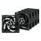 Фото - Вентилятор Arctic P8 Black - 5 Pack (ACFAN00153A) | click.ua