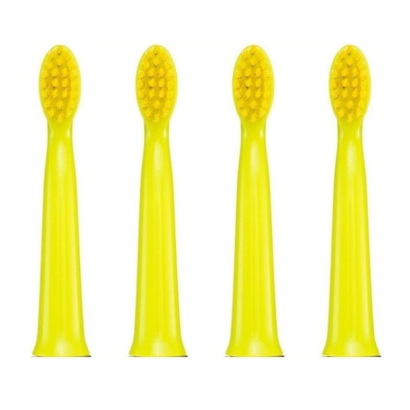 Набір насадок для зубної щітки Vitammy TH1811-4 Yellow (4 шт.)
