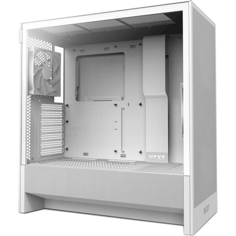 Корпус NZXT H5 Flow White (CC-H52FW-01) без БЖ
