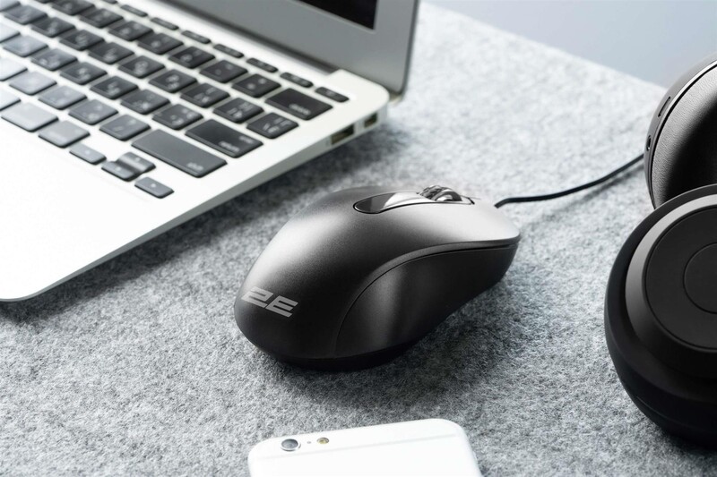 Мышь 2E MF160 USB Black (2E-MF160UB)
