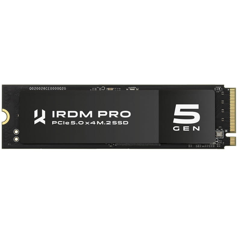 Накопичувач SSD 4TB Goodram IRDM Pro Gen5 M.2 2280 PCIe 5.0 x4 3D TLC (IRP-SSDPR-P54S-4K0-80)