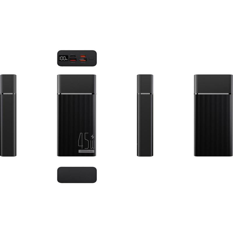 Универсальная мобильная батарея Yenkee YPB 2145 20000mAh 45W Black (37000116)