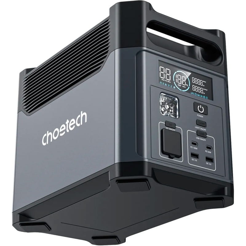 Зарядная станция Choetech BS061 1024Wh, 1200W (BS061-EU-GY)