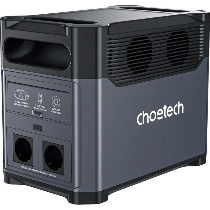 Зарядная станция Choetech BS061 1024Wh, 1200W (BS061-EU-GY)