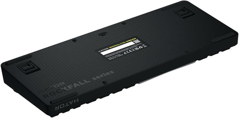 Клавіатура бездротова Hator Rockfall 3 Mecha TKL Wireless Orange Black (HTK850UA)