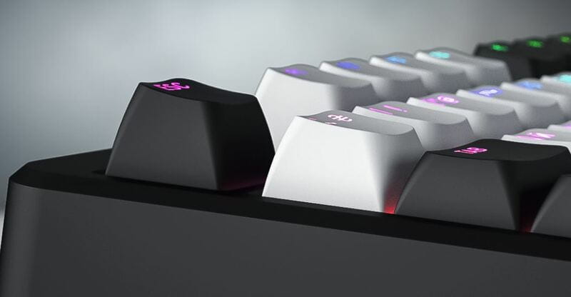 Клавіатура бездротова Hator Rockfall 3 Mecha TKL Wireless Orange Black (HTK850UA)
