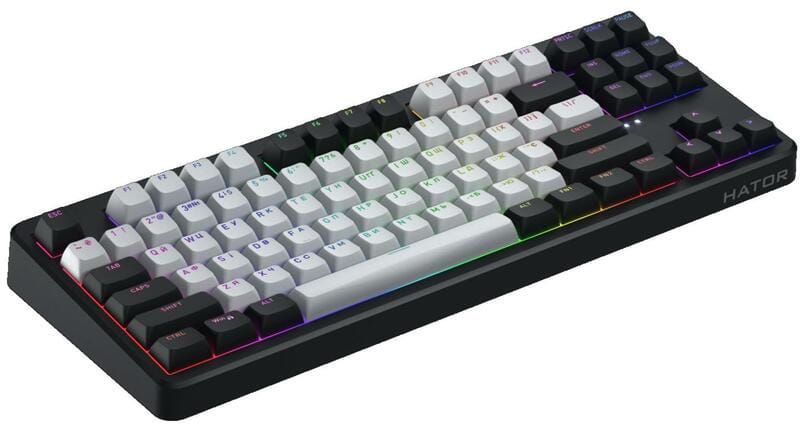 Клавіатура бездротова Hator Rockfall 3 Mecha TKL Wireless Orange Black (HTK850UA)