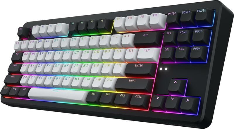 Клавіатура бездротова Hator Rockfall 3 Mecha TKL Wireless Orange Black (HTK850UA)