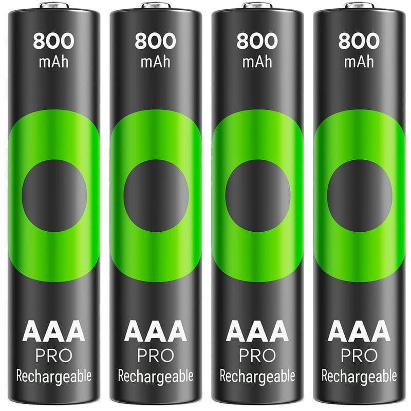 Акумулятори GP Recyko Pro Eco AAA/HR03 NI-MH 800mAh Box 4 шт