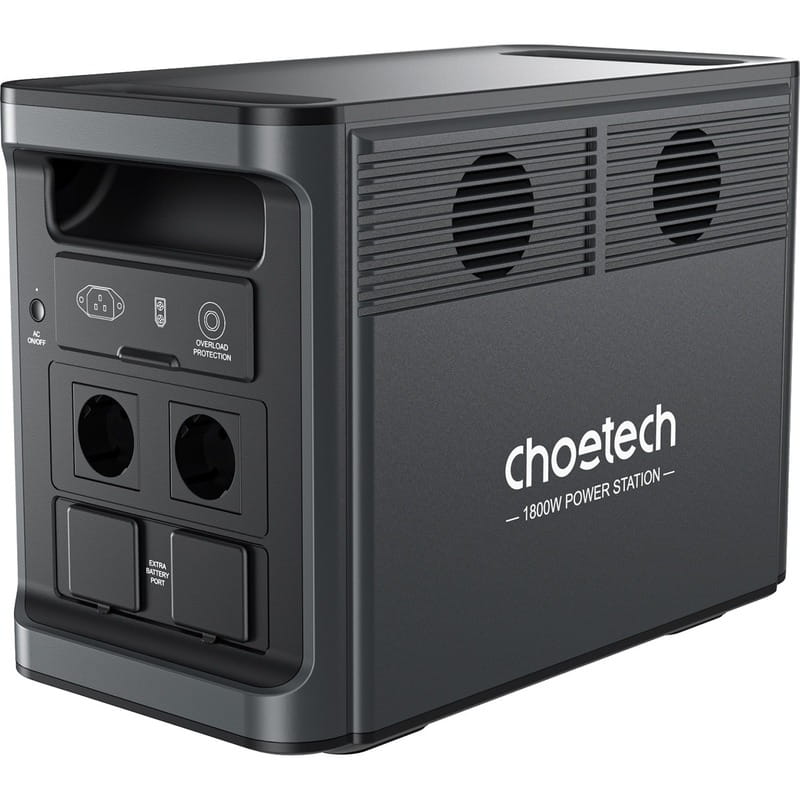 Зарядная станция Choetech BS065 1536Wh, 1800W (BS065-EU-BK)