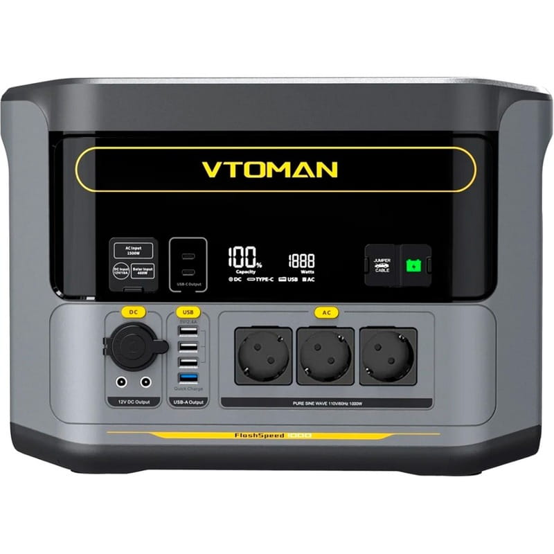 Зарядная станция Vtoman FlashSpeed 1000 PB-85 828Wh, 1000W