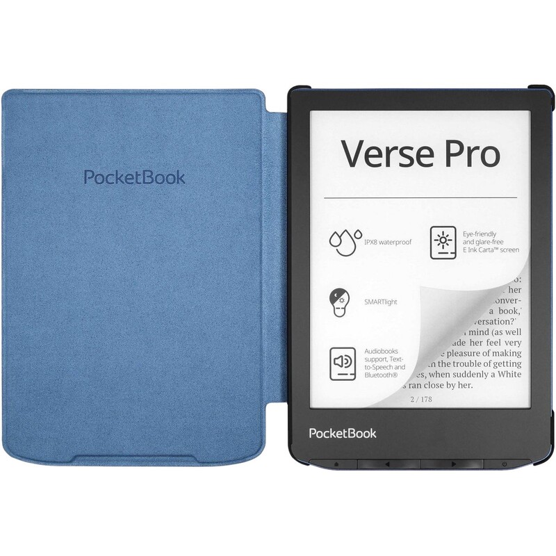 Чохол-книжка PocketBook Shell Cover для PocketBook 6" PB629/634 Blue (H-S-634-B-WW)