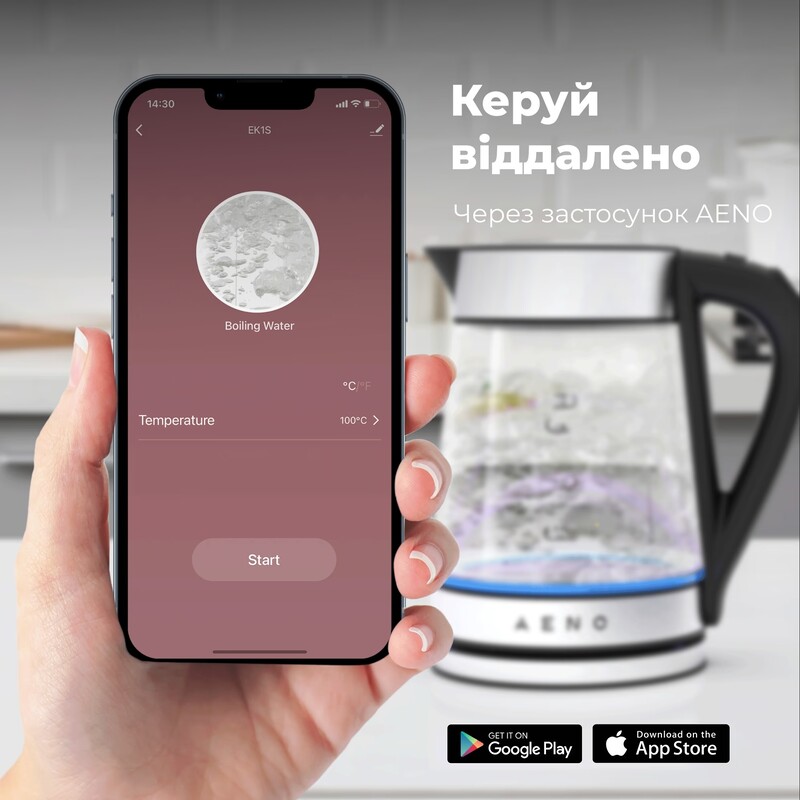 Электрочайник AENO EK1S (AEK0001S)