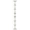 Фото - Ремінець Xiaomi Chain для Xiaomi Smart Band 8 White (BHR7313GL) | click.ua