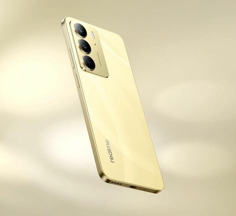 Смартфон Realme C75 8/256GB (RMX3941) Lightning Gold