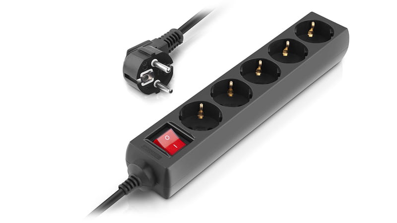 Фильтр питания REAL-EL RS-Protect M 10м Black