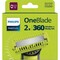 Фото - Сменное лезвие Philips OneBlade 360 QP624/50 | click.ua