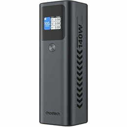 Універсальна мобільна батарея Choetech B670 27000mAh 140W Black (B670-CCGY)