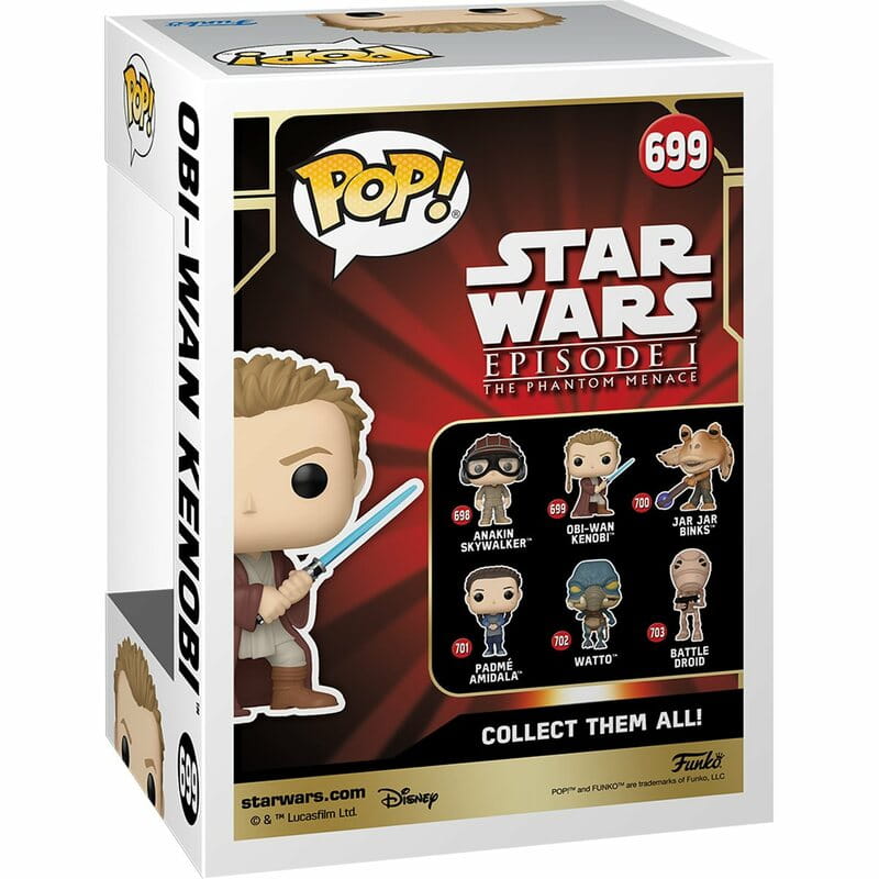 Колекційна фігурка Funko POP Star Wars: PM 25th - Obi-Wan Young (5908305248033)