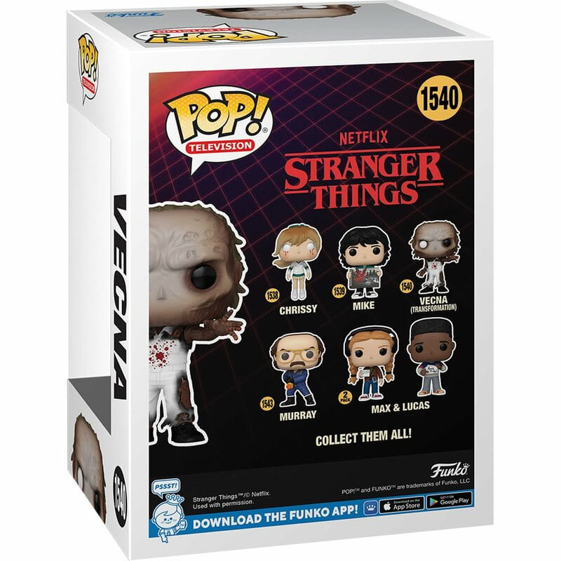 Колекційна фігурка Funko POP TV: Stranger Things S4 - Vecna (Transformation) (5908305249467)