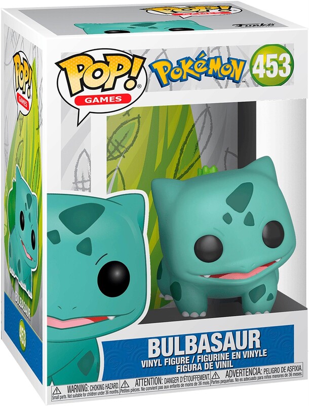 Колекційна фігурка Funko POP Games: Pokemon - Bulbasaur (5908305242444)